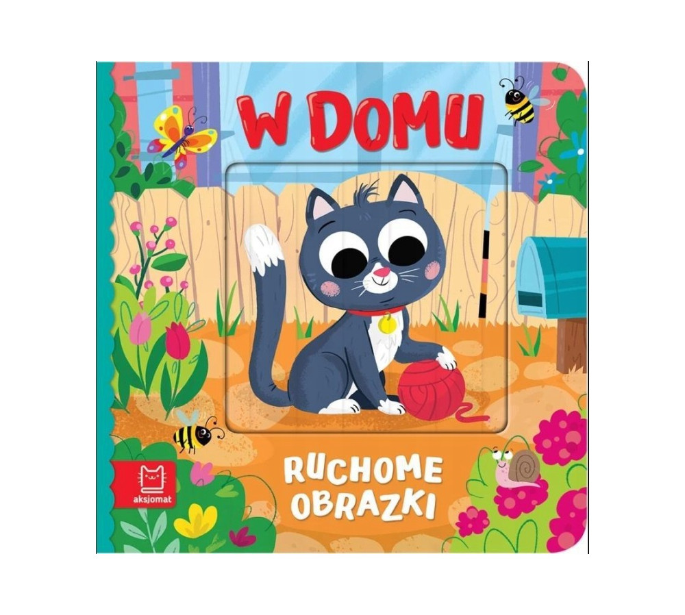Zwierzęta w domu. Duże puzzle AKSJOMAT
