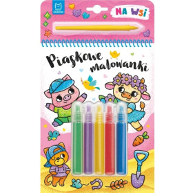Piaskowe malowanki. Na wsi AKSJOMAT