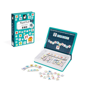 Magnetyczna układanka Alfabet Magnetibook, Janod