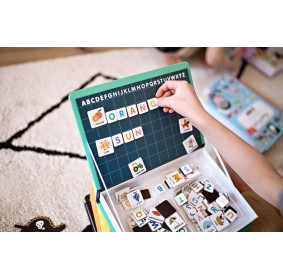 Magnetyczna układanka Alfabet Magnetibook, Janod
