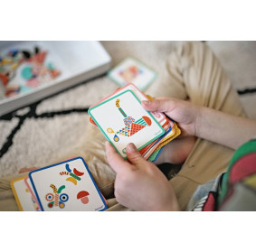 Magnetyczna układanka Kształty Magnetibook, Janod