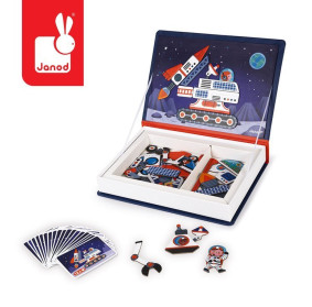 Magnetyczna układanka Kosmos Magnetibook, Janod