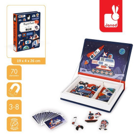 Magnetyczna układanka Kosmos Magnetibook, Janod