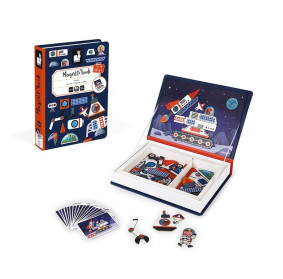 Magnetyczna układanka Kosmos Magnetibook, Janod