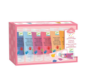 Farby do malowania palcami SWEET DJECO DJ09000