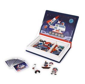 Magnetyczna układanka Kosmos Magnetibook, Janod