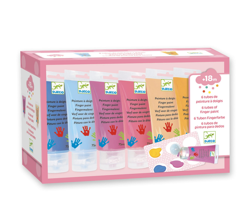 Farby do malowania palcami SWEET DJECO DJ09000