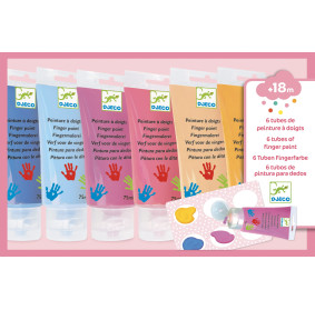 Farby do malowania palcami SWEET DJECO DJ09000