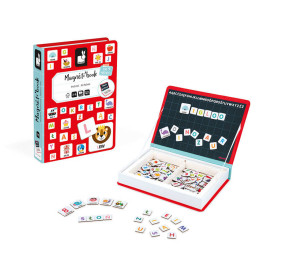 Magnetyczna układanka Polski Alfabet Magnetibook, Janod