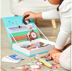 Magnetyczna układanka Sport Magnetibook, Janod