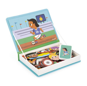 Magnetyczna układanka Sport Magnetibook, Janod