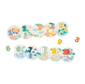 Puzzle Uczę się liczyć Pure 2+, Janod