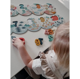 Puzzle Uczę się liczyć Pure 2+, Janod