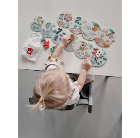 Puzzle Uczę się liczyć Pure 2+, Janod