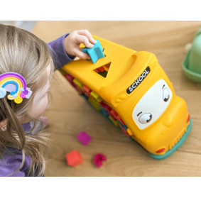 AUTOBUS z ALFABETEM magnetycznym AlphaBus – B.TOYS