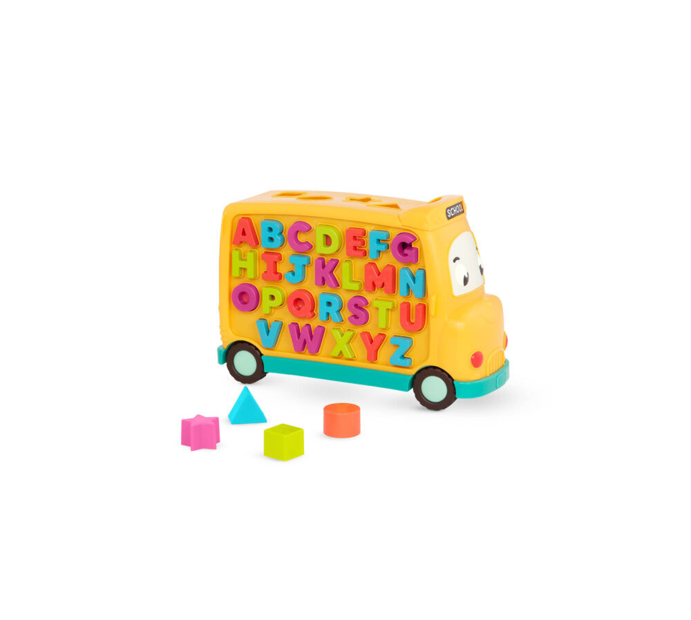 AUTOBUS z ALFABETEM magnetycznym AlphaBus – B.TOYS