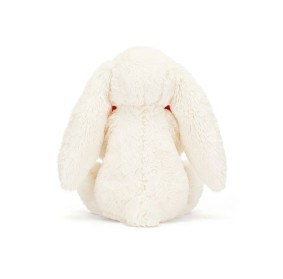 Króliczek Kremowy z Czerwonym Sercem 31 cm, Jellycat