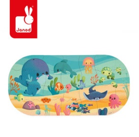 Puzzle do kąpieli Ocean 28 elementów 3+, Janod