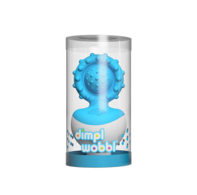 Gryzak Wańka Wstańka Niebieski Bąbelki Dimpl Fat Brain Toys FA217-4
