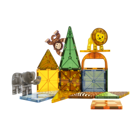 MAGNA-TILES® Klocki Magnetyczne Safari Animals 25 el.