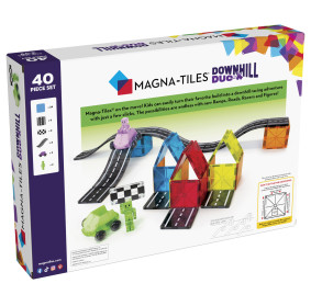 MAGNA-TILES® Klocki Magnetyczne Downhill Duo 40 el.