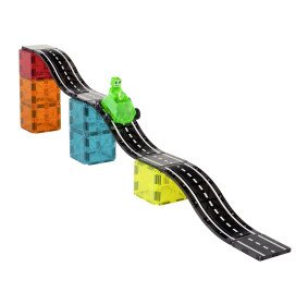 MAGNA-TILES® Klocki Magnetyczne Downhill Duo 40 el.