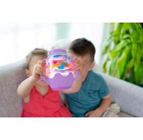 Glo Pals, Słoik sensoryczny do napełnienia wodą, kolor fioletowy