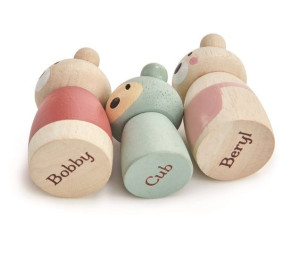 Zestaw figurek, Misie, Tender Leaf Toys