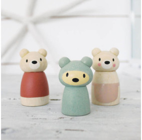 Zestaw figurek, Misie, Tender Leaf Toys