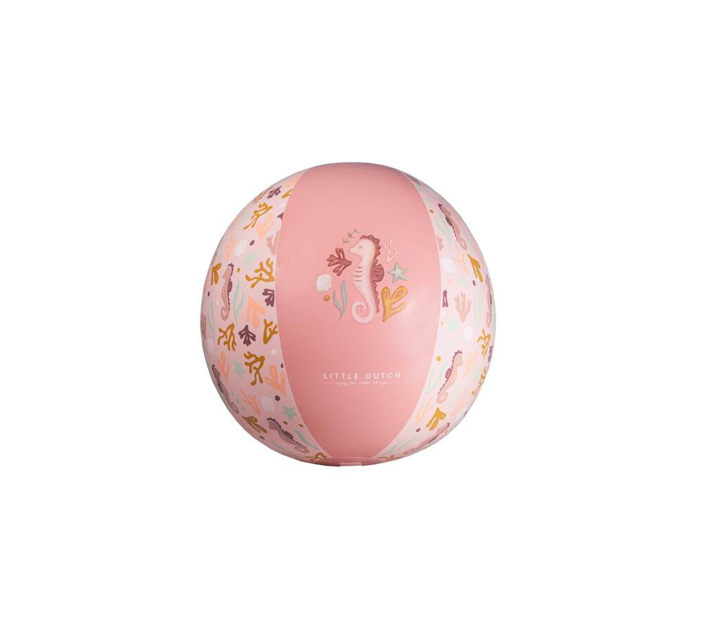 Little Dutch Piłka plażowa Pink Ocean Dreams 35cm 2012383