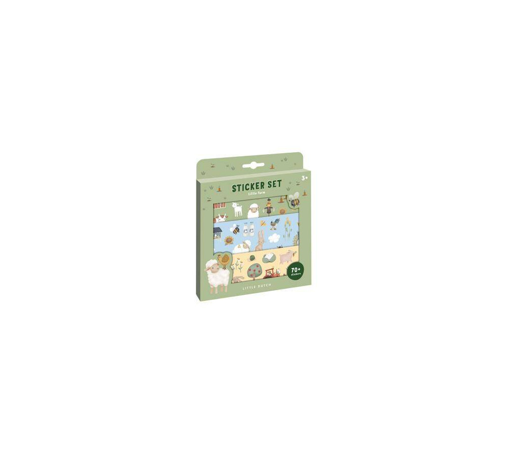 Little Dutch Zestaw naklejek Little Farm 125643
