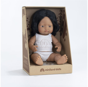 Lalka dziewczynka Hiszpanka 38cm Miniland Doll