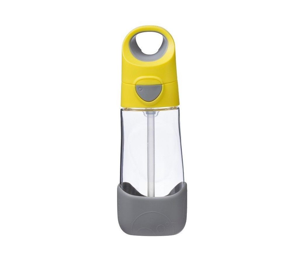 B.BOX Butelka tritanowa ze słomką 450 ml Lemon Sherbet