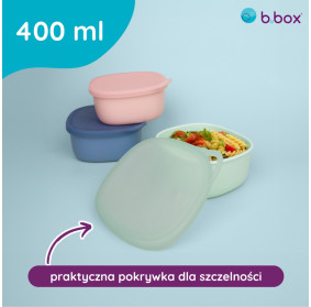 Silikonowy pojemnik z pokrywką do lunchboxa Berry, b.box
