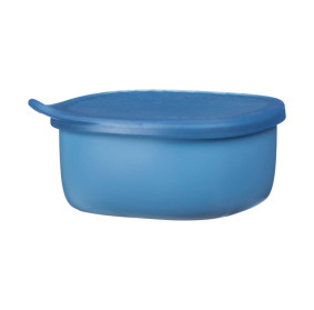Silikonowy pojemnik z pokrywką do lunchboxa Ocean, b.box