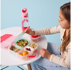 Silikonowy pojemnik z pokrywką do lunchboxa Forest, b.box