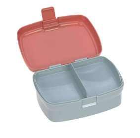 Lassig Zestaw na lunch Lunchbox + Tritanowa butelka - bidon 460 ml About Friends Lis