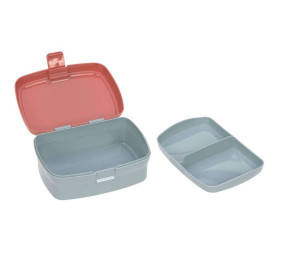 Lassig Zestaw na lunch Lunchbox + Tritanowa butelka - bidon 460 ml About Friends Lis
