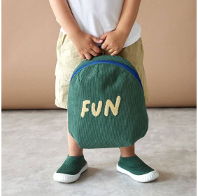Lassig Plecak mini sztruks Little Gang Fun ocean green