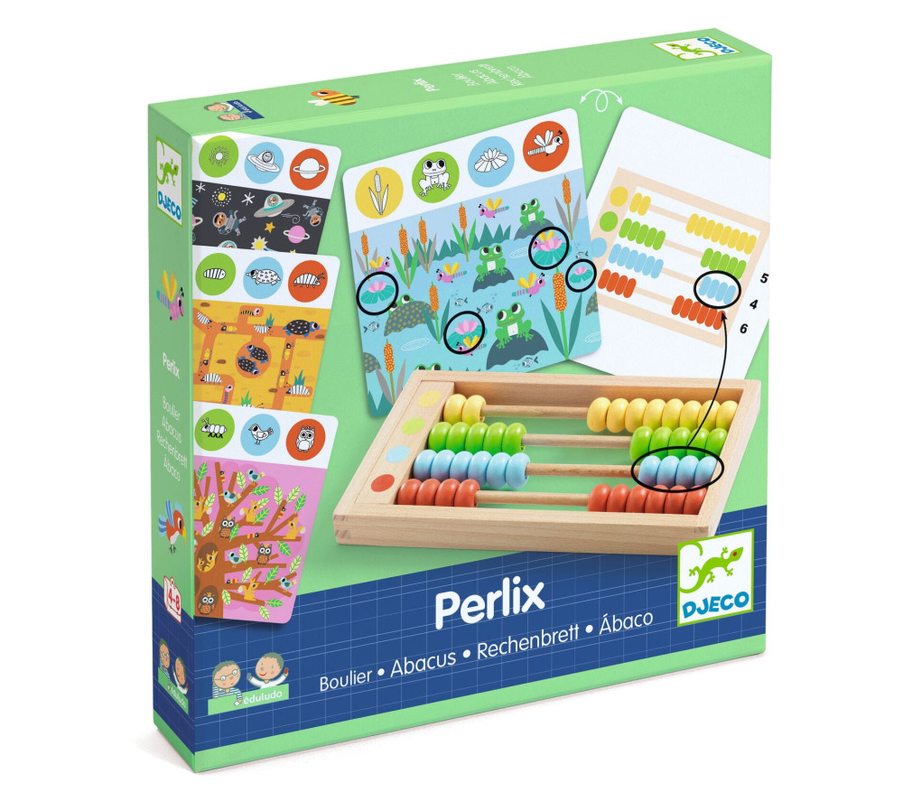 Eduludo PERLIX z liczydłem Djeco DJ08348 DJECO