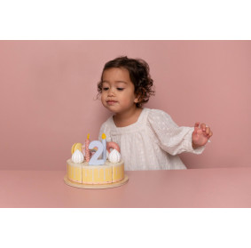 Little Dutch Torcik urodzinowy Róż FSC LD8015