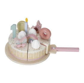 Little Dutch Torcik urodzinowy Róż FSC LD8015