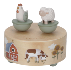 Little Dutch Tańcząca pozytywka Little Farm FSC LD7165