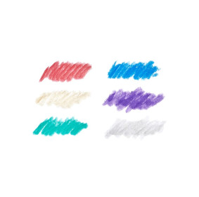 Farba w Kredce 6 szt., Chunkies Paint Sticks - Metaliczne, Ooly