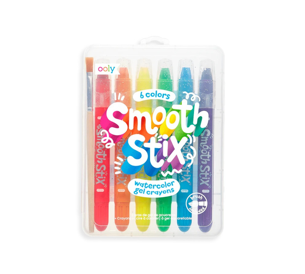 Kredki Żelowe Akwarelowe, Smooth Stix, Ooly