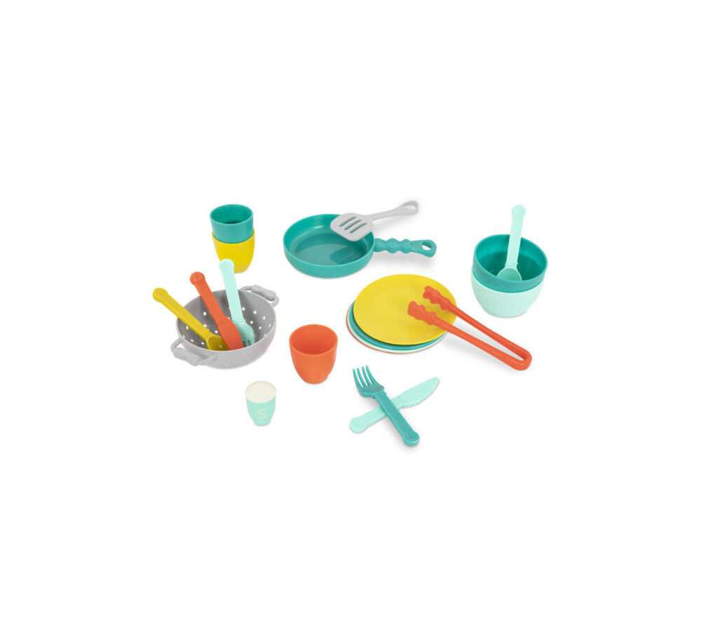 Zastawa STOŁOWA i akcesoria KUCHENNE Mini Chef Kitchen Set B.TOYS