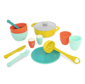 Zastawa STOŁOWA i akcesoria KUCHENNE Mini Chef Kitchen Set B.TOYS