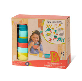 Zastawa STOŁOWA i akcesoria KUCHENNE Mini Chef Kitchen Set B.TOYS