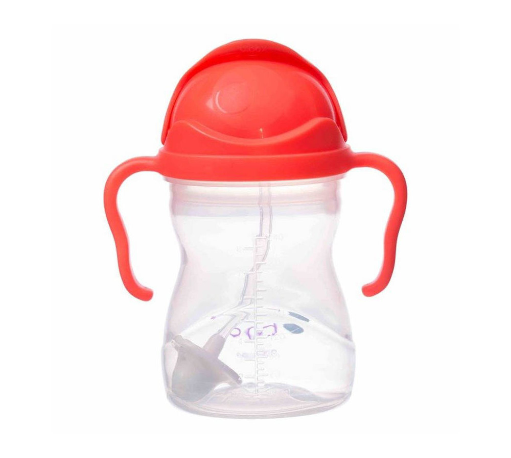 Bidon ze słomką 240ml, arbuzowy, B.BOX