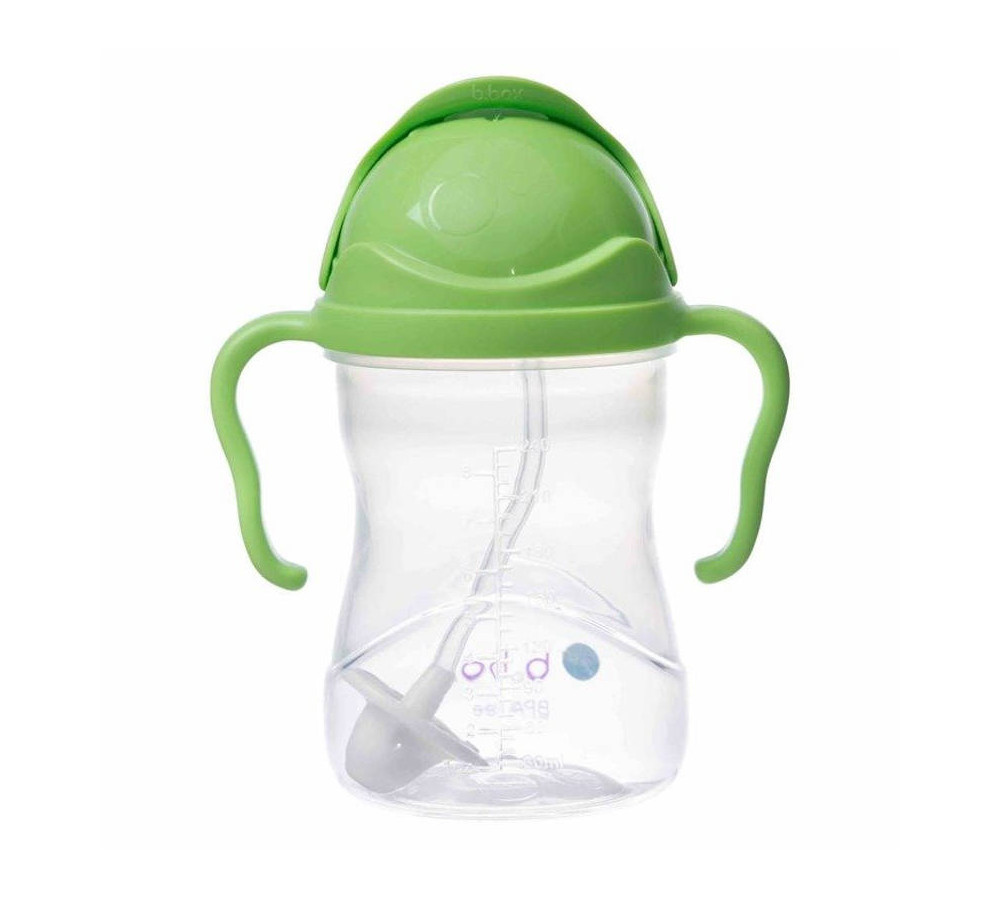 Bidon ze słomką 240ml, jabłkowy, B.BOX